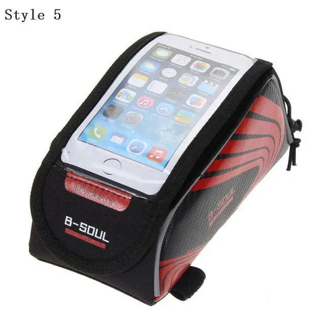 5 style Multifunctional Bicycle Cycling Bag Bike Top Tube Saddle Bag Bicycle Frame Pannier Bag Rack Bicycle Accessories