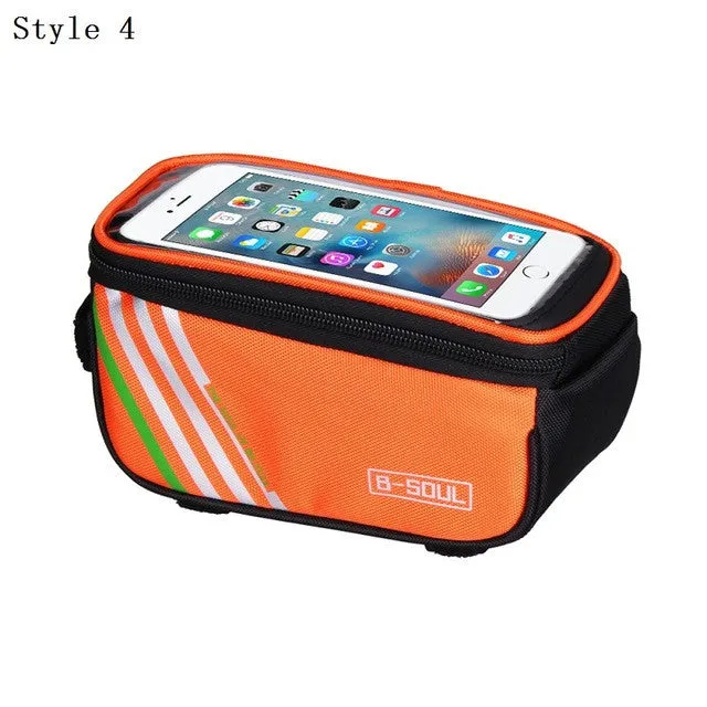 5 style Multifunctional Bicycle Cycling Bag Bike Top Tube Saddle Bag Bicycle Frame Pannier Bag Rack Bicycle Accessories