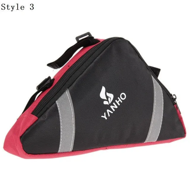 5 style Multifunctional Bicycle Cycling Bag Bike Top Tube Saddle Bag Bicycle Frame Pannier Bag Rack Bicycle Accessories