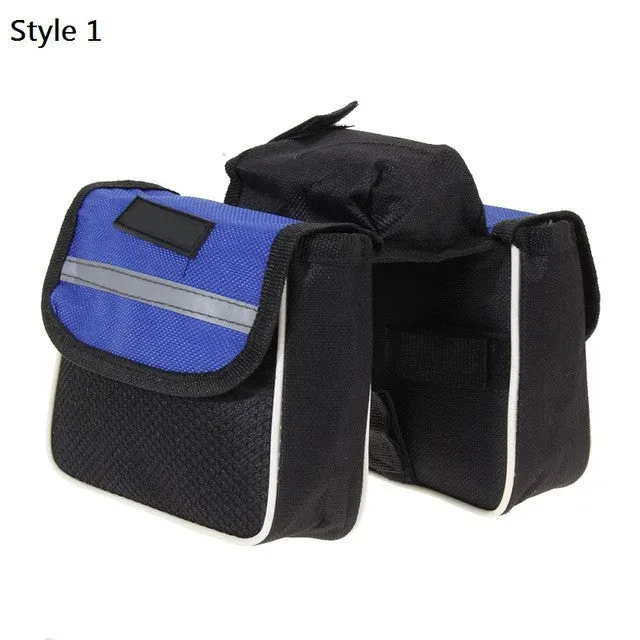 5 style Multifunctional Bicycle Cycling Bag Bike Top Tube Saddle Bag Bicycle Frame Pannier Bag Rack Bicycle Accessories