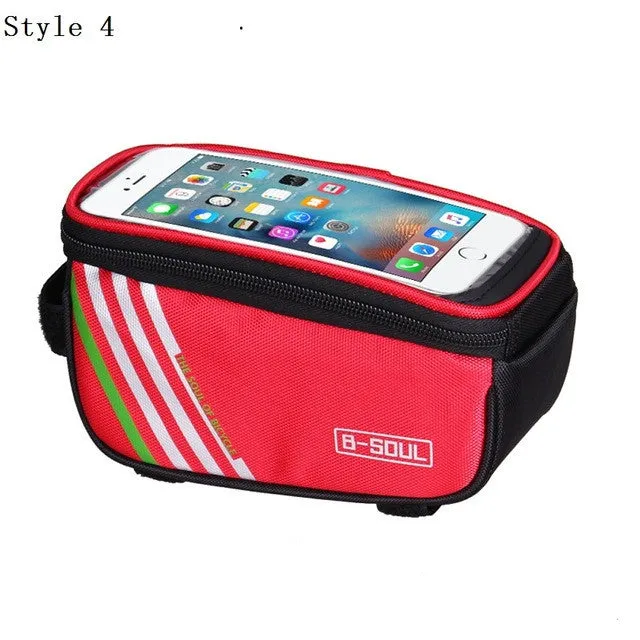5 style Multifunctional Bicycle Cycling Bag Bike Top Tube Saddle Bag Bicycle Frame Pannier Bag Rack Bicycle Accessories
