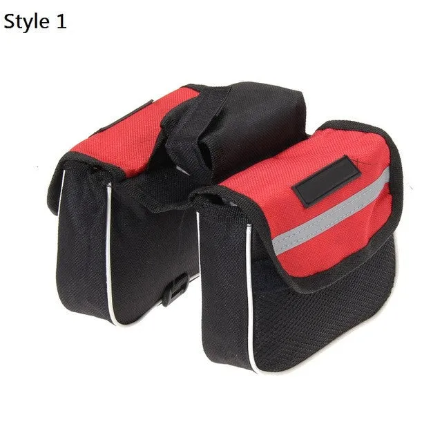 5 style Multifunctional Bicycle Cycling Bag Bike Top Tube Saddle Bag Bicycle Frame Pannier Bag Rack Bicycle Accessories