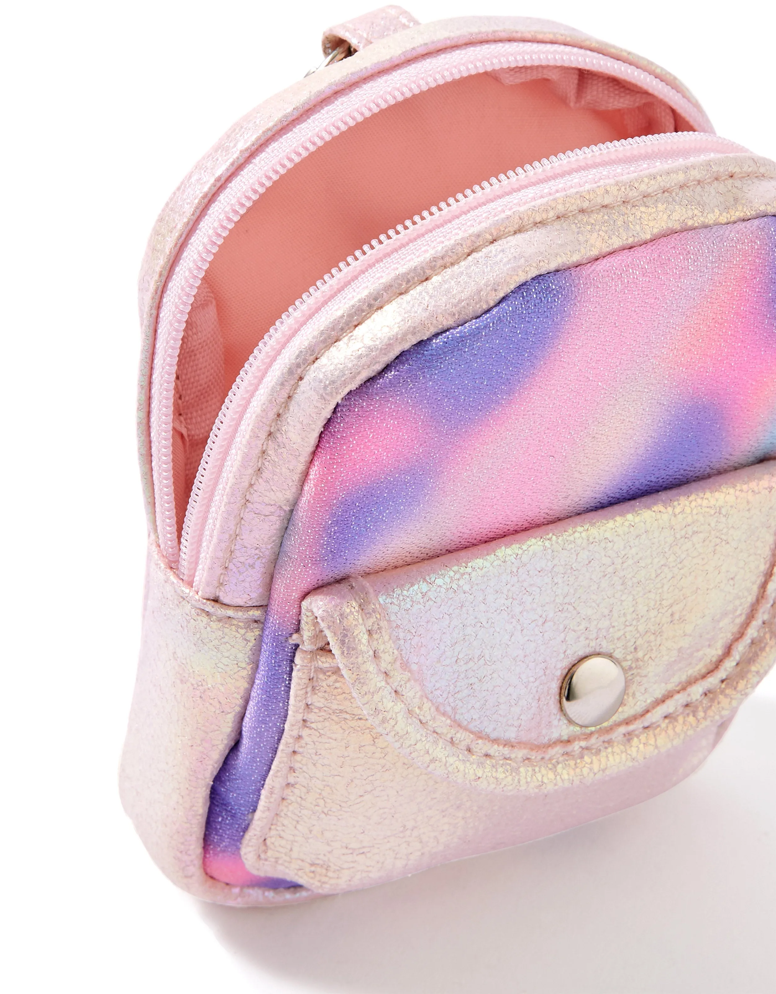 Accessorize Girl Glitter Keychain Purse