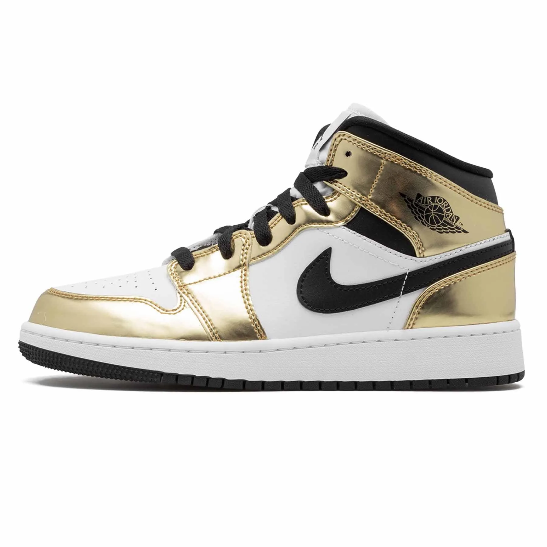 Air Jordan 1 Mid SE GS 'Metallic Gold'
