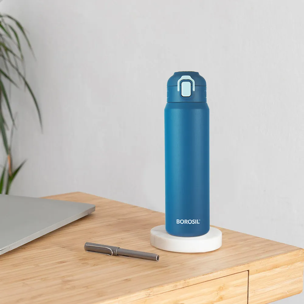 Aquasport Insulated Bottle, 800 ml, Blue - Personalise
