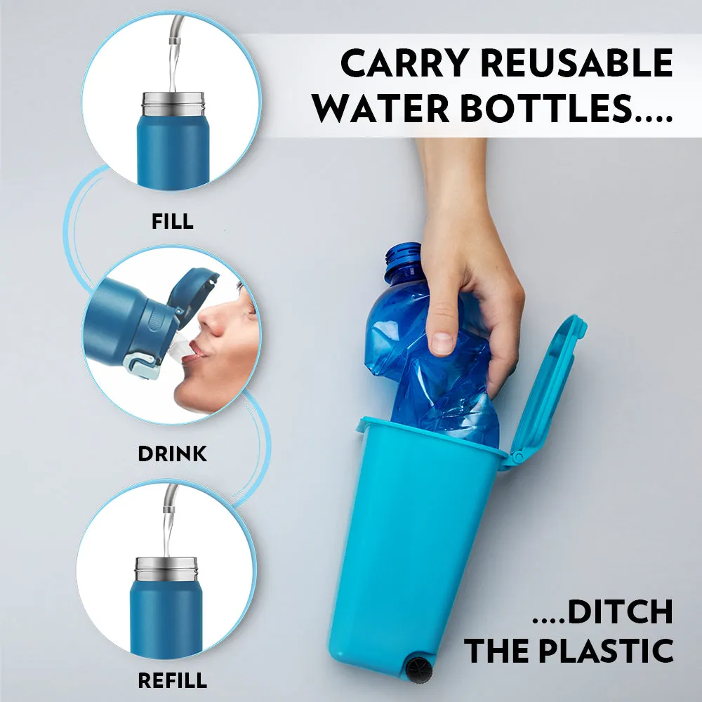 Aquasport Insulated Bottle, 800 ml, Blue