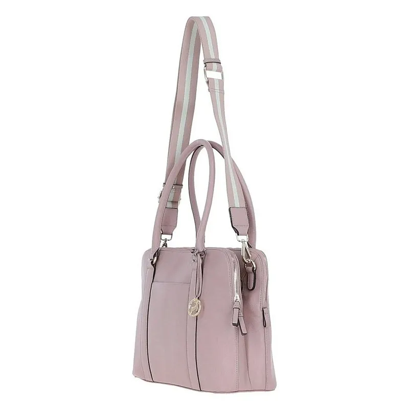 Ashwood Leather Ladies Double Tote Bag Woodrose