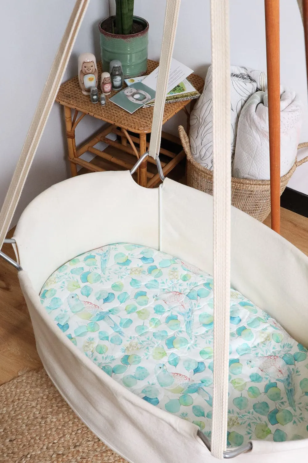 Baby Cot Sheet - Rosella Expect-A-Spill Sheets