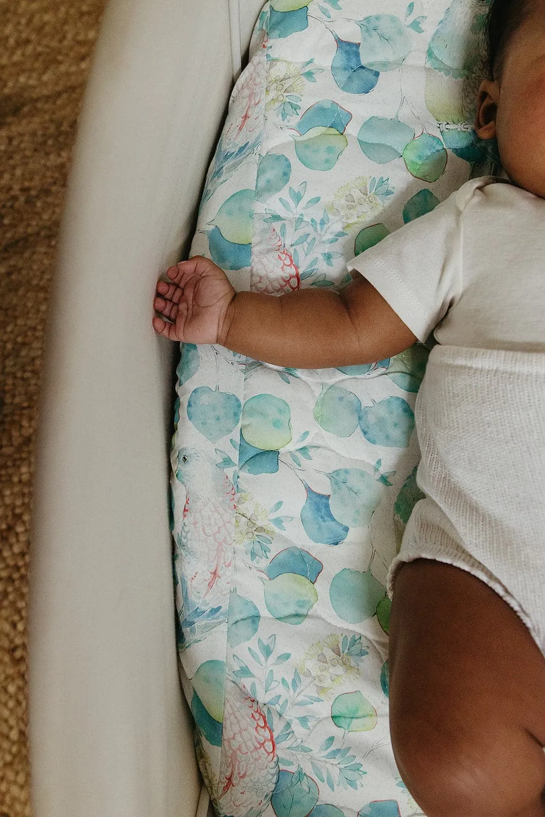 Baby Cot Sheet - Rosella Expect-A-Spill Sheets