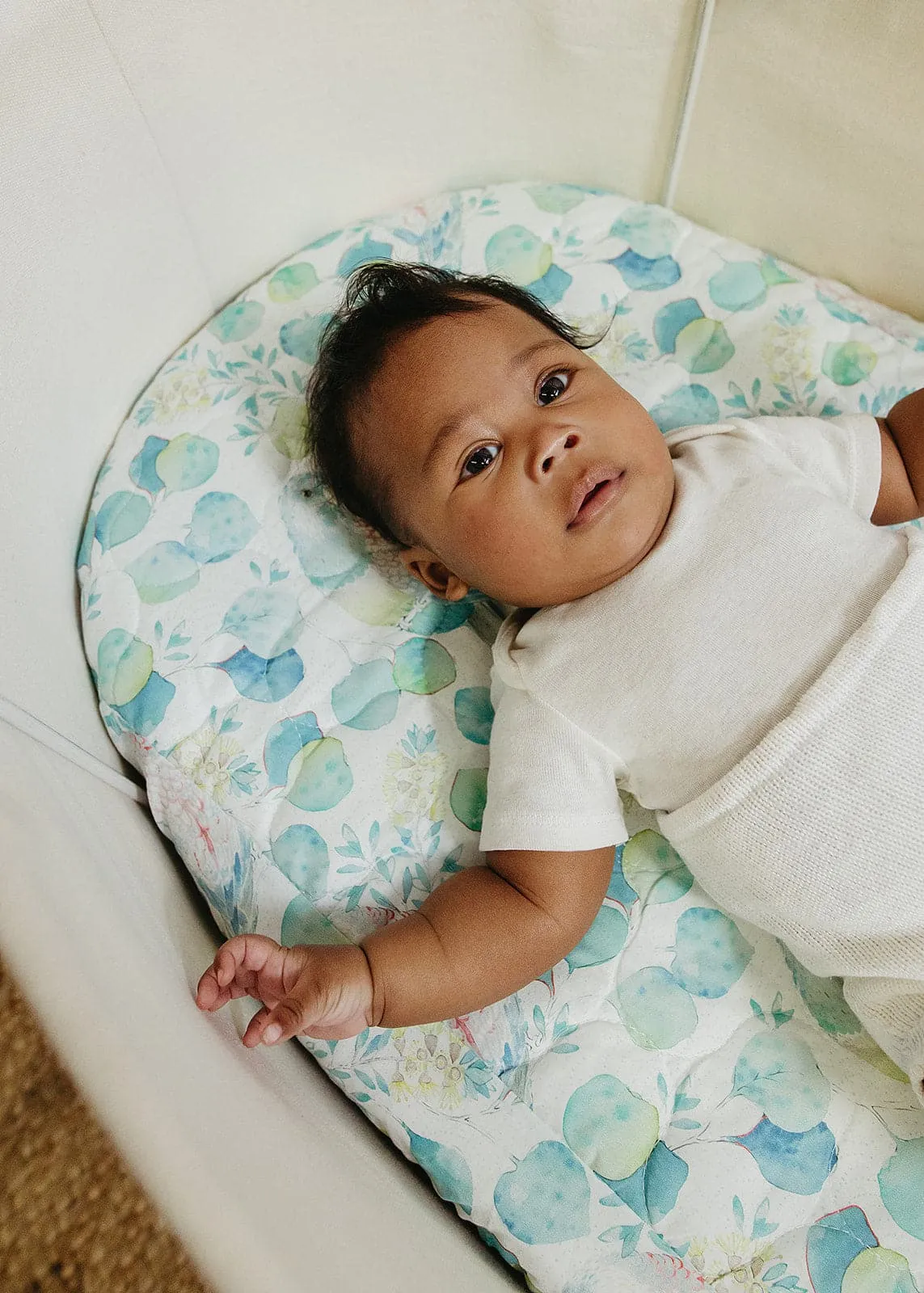 Baby Cot Sheet - Rosella Expect-A-Spill Sheets