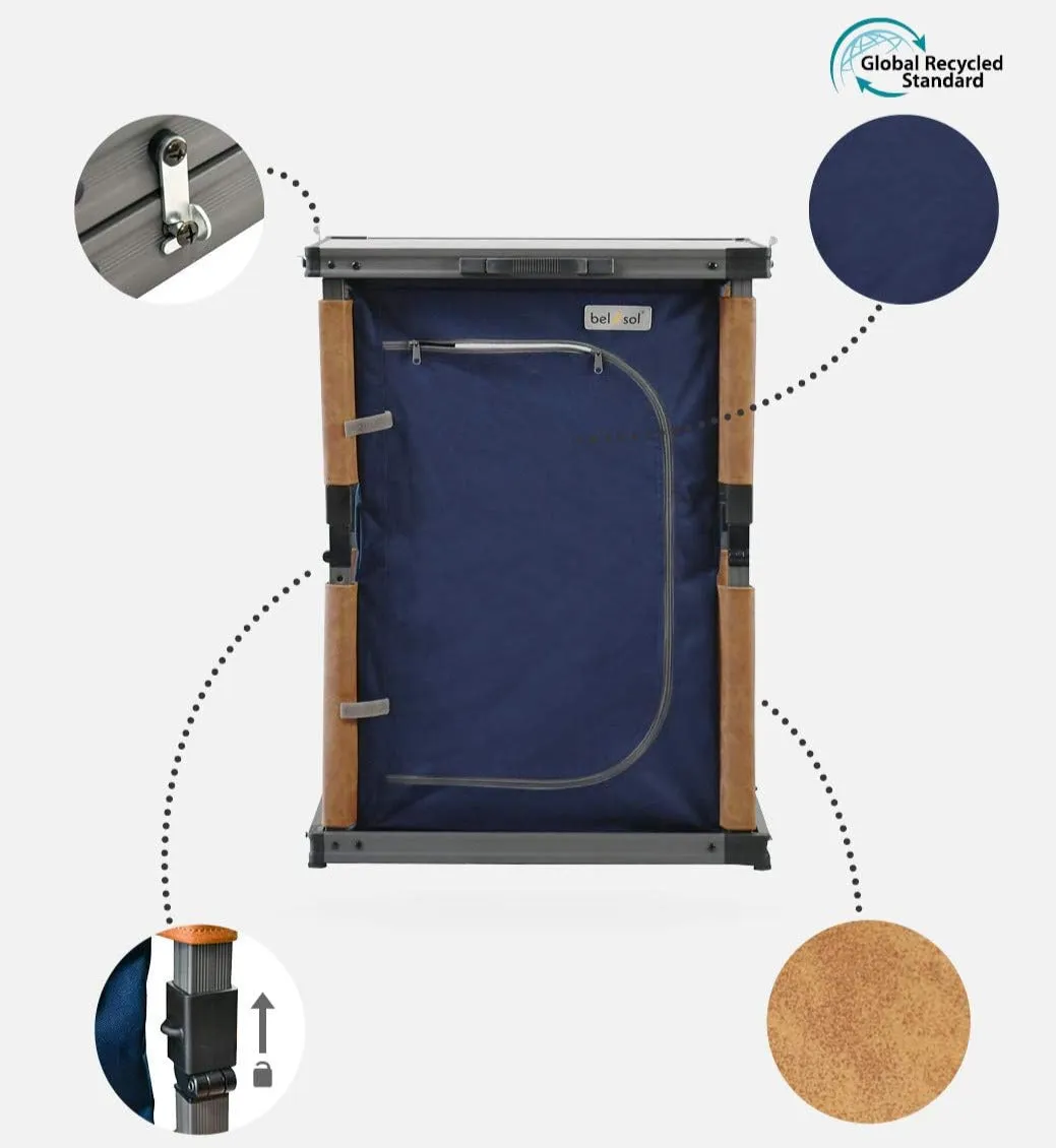 Bel-Sol Nancy Kitchen Module - Portable Cabinet Storage for Camping - 62% OFF