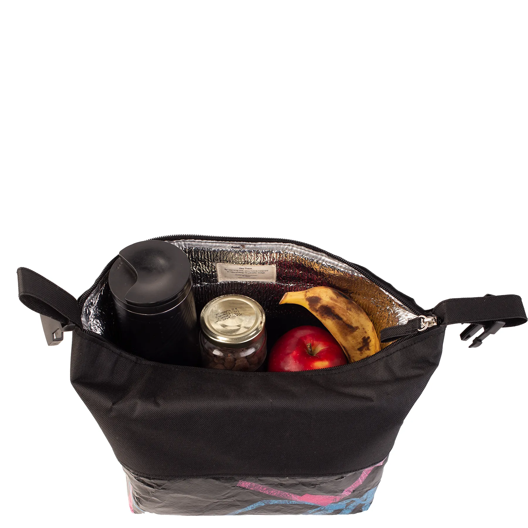 Buckle Lunch Bag - Saumon Confetti