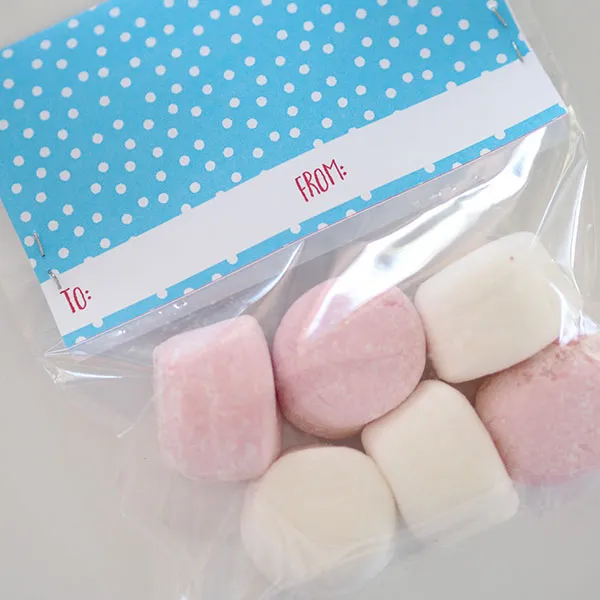 CHRISTMAS BAG TOPPER - Christmas Snow Balls