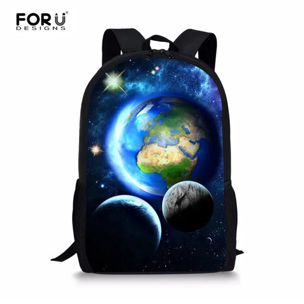 Cool Pet Dog Husky Children Backpack 3D Animal Printing Travel Daypack
