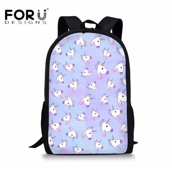 Cool Pet Dog Husky Children Backpack 3D Animal Printing Travel Daypack