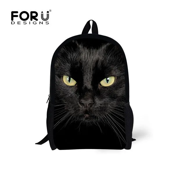 Cool Pet Dog Husky Children Backpack 3D Animal Printing Travel Daypack
