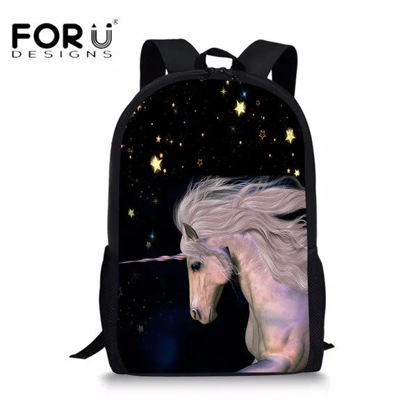 Cool Pet Dog Husky Children Backpack 3D Animal Printing Travel Daypack