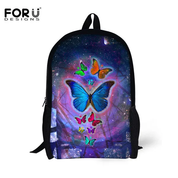 Cool Pet Dog Husky Children Backpack 3D Animal Printing Travel Daypack