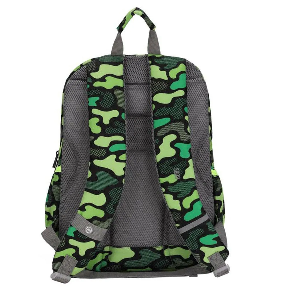 CUBS FOOTBALL GREEN CAMO HARD TOP BACKPACK