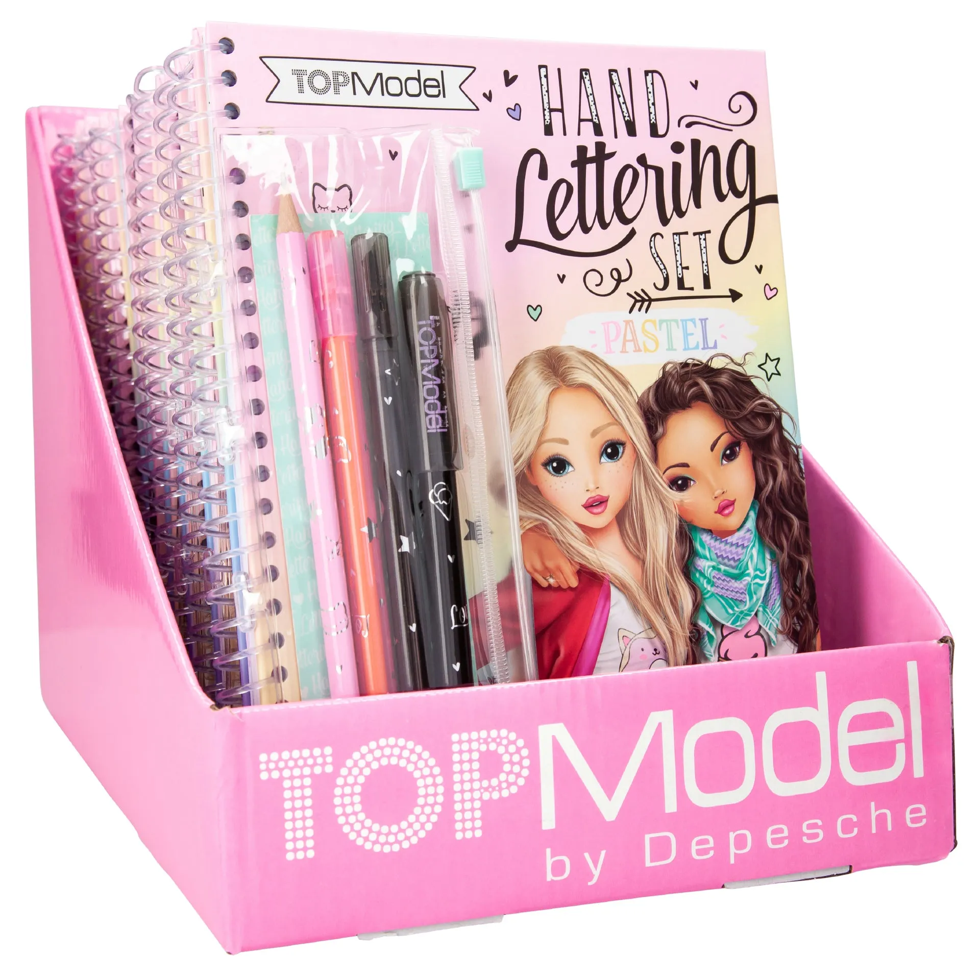Depesche Topmodel Colouring Book Set Handletting
