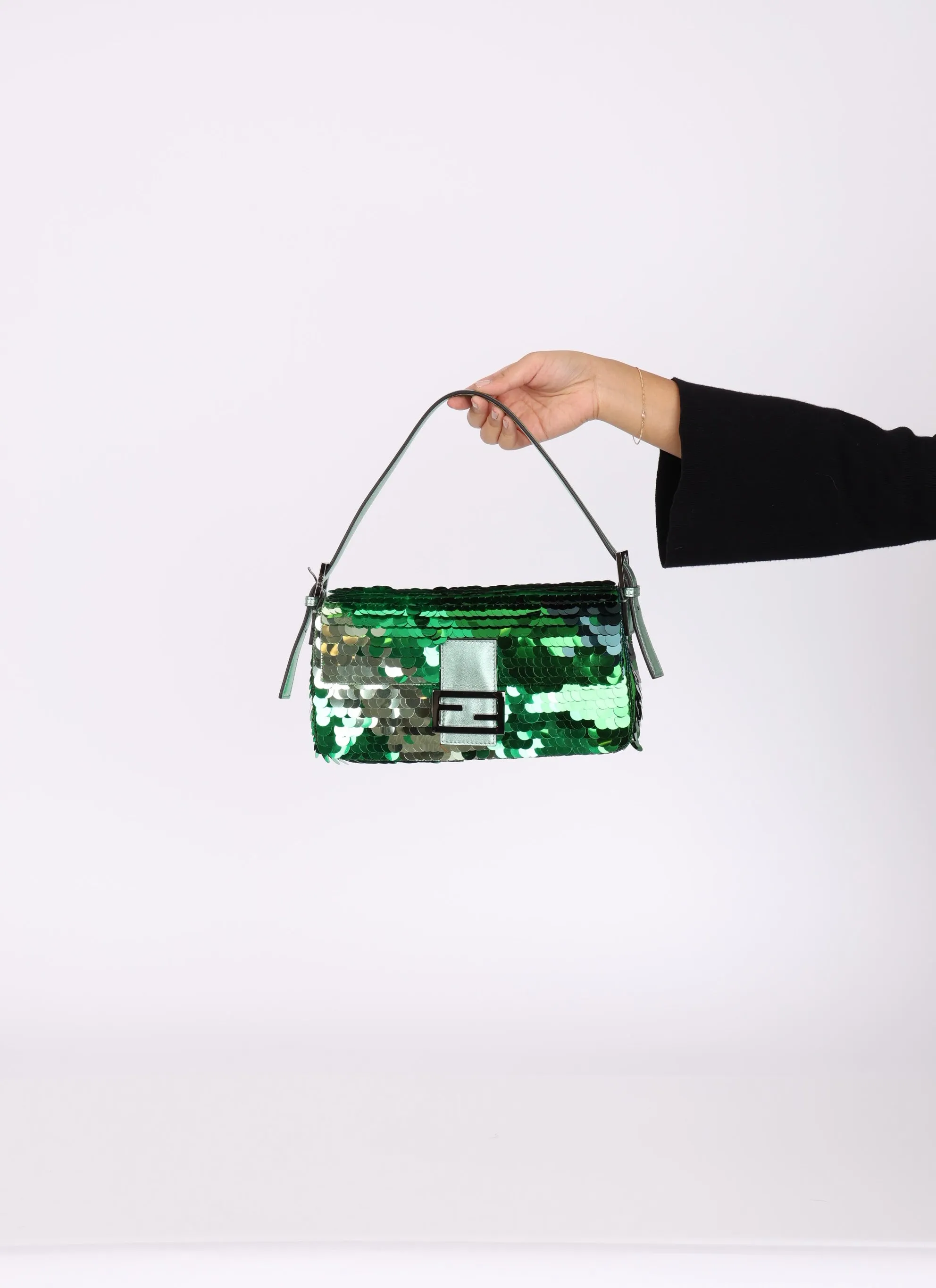 Fendi 1997 Re-Edition Sequin Baguette