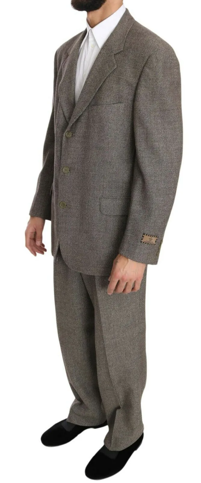 Fendi Elegant   Wool Men's Men's Suit