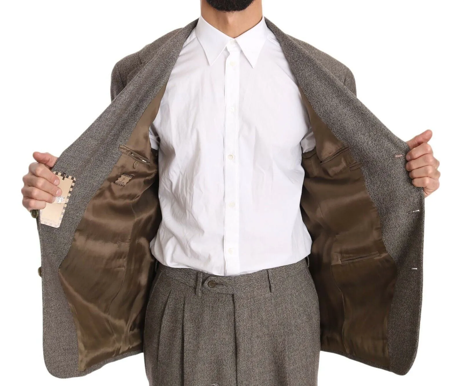 Fendi Elegant   Wool Men's Men's Suit