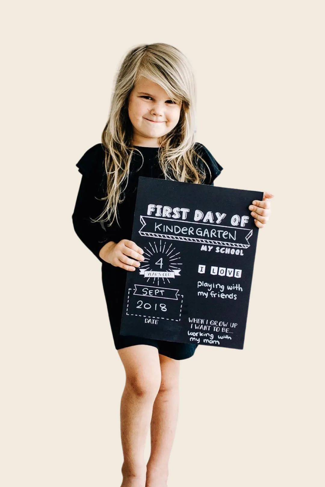 FIRST / LAST DAY SCHOOL SIGN - LARGE
