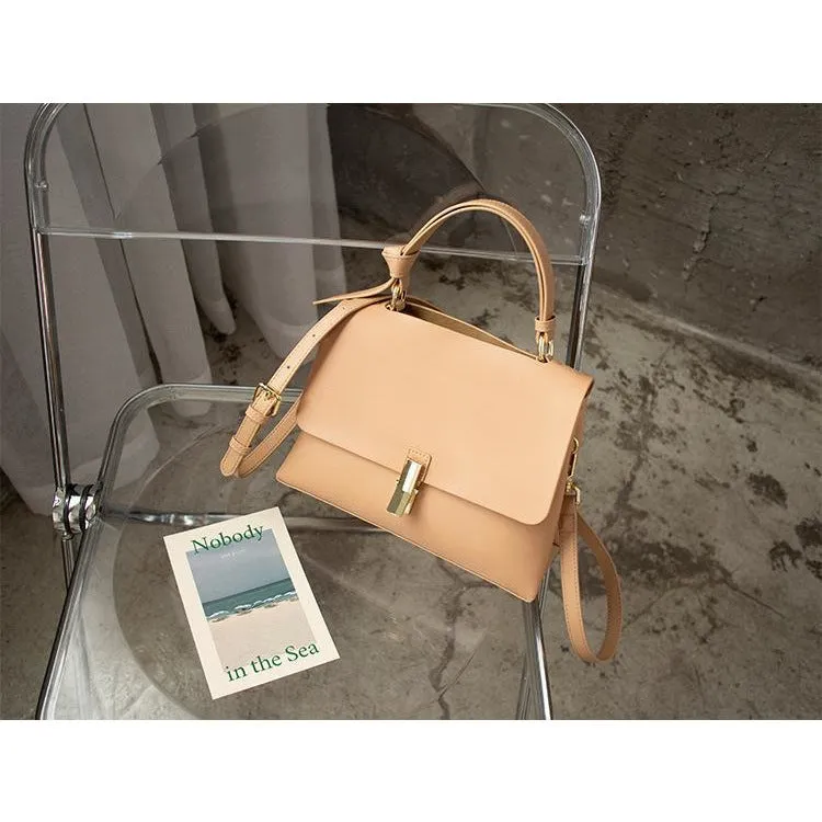 Girls Leather Shoulder Messenger Bag