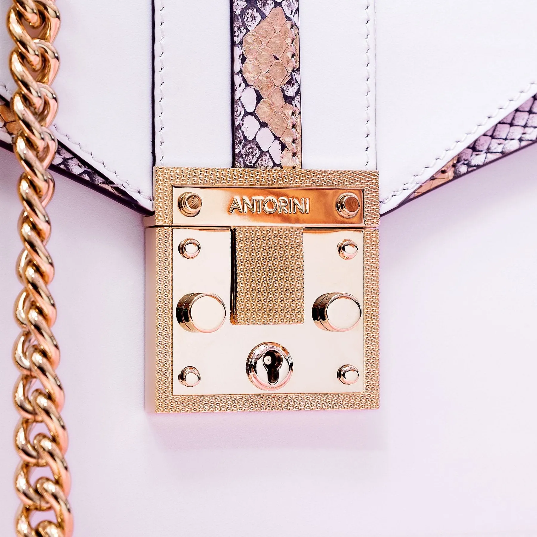 Handbag ANTORINI Chantal, White