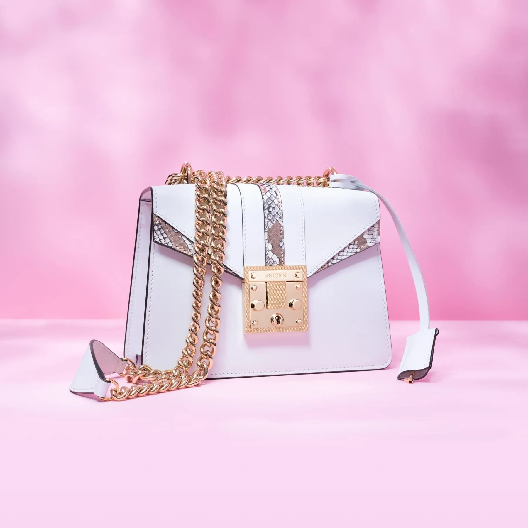 Handbag ANTORINI Chantal, White