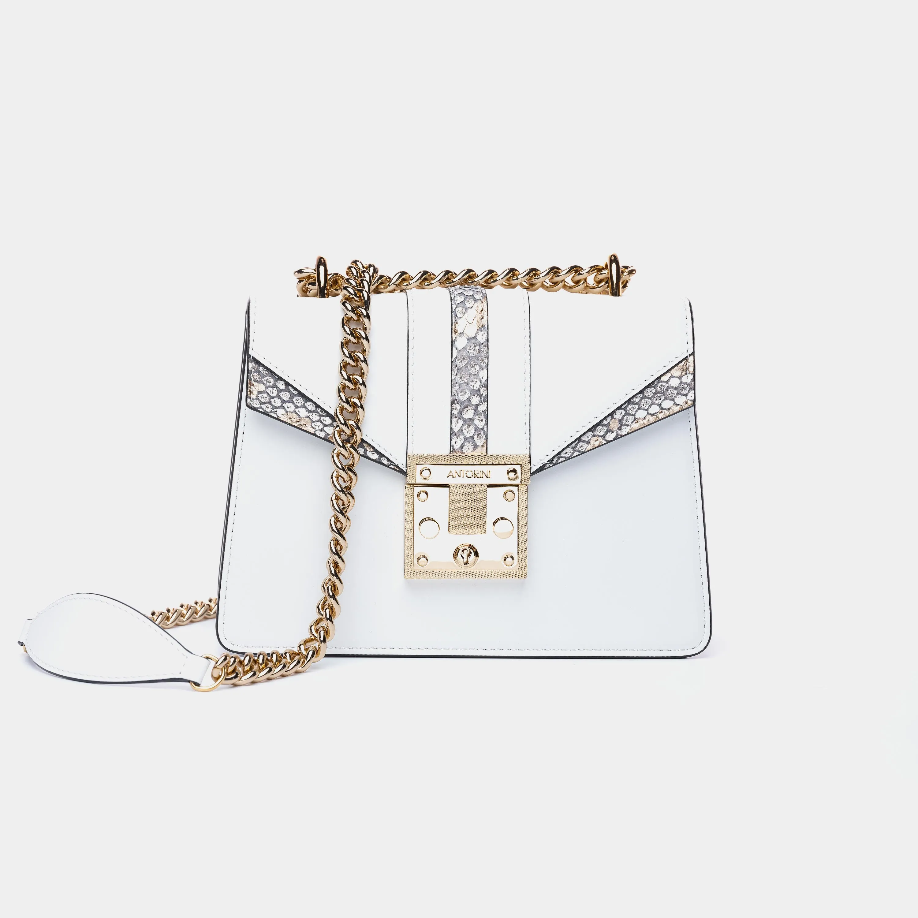 Handbag ANTORINI Chantal, White