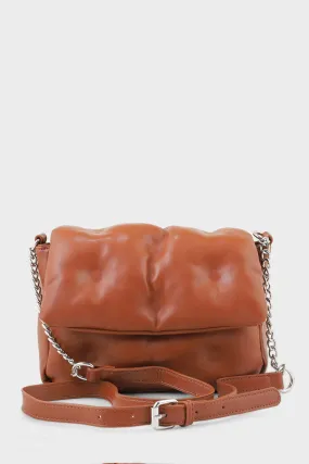 Hobo Hand Bags B15162-Brown