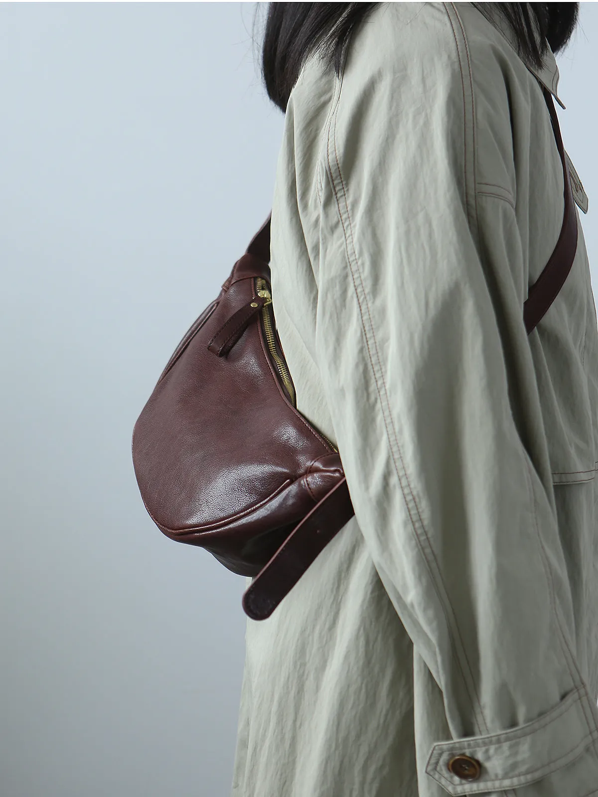Hobo Womens Leather Over The Shoulder Bag Leather Small Crossbody Purse