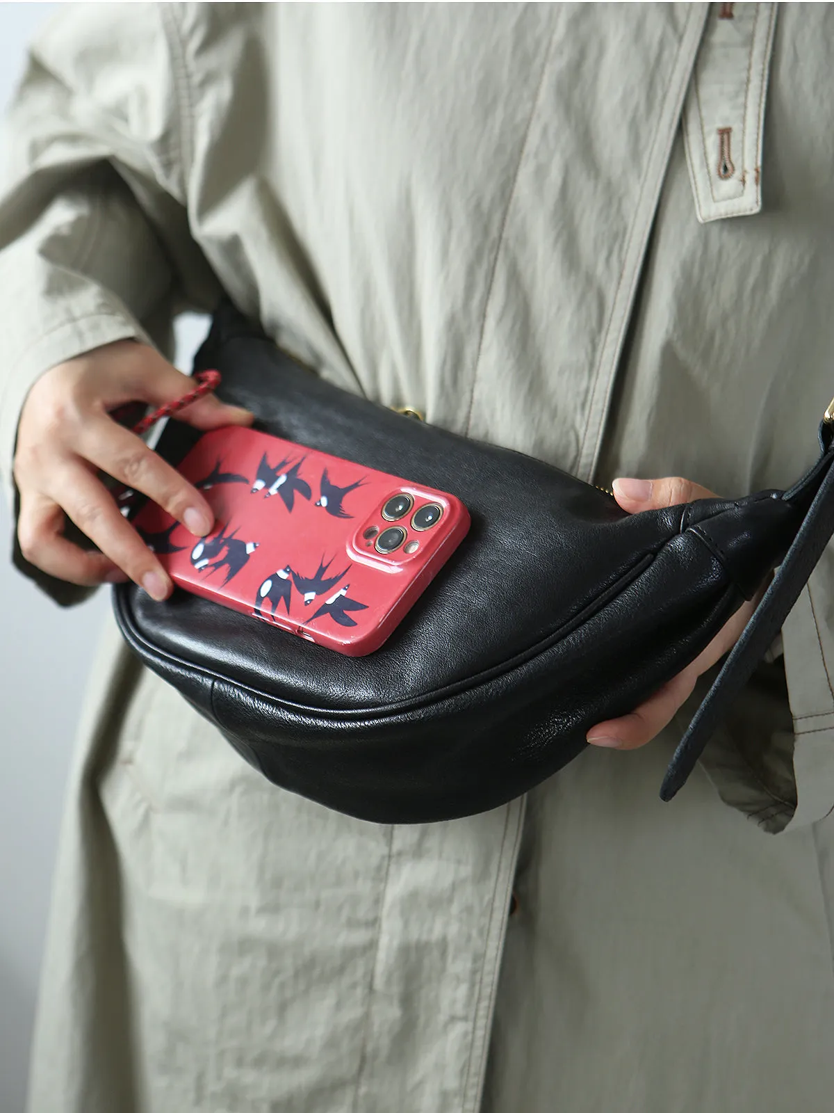 Hobo Womens Leather Over The Shoulder Bag Leather Small Crossbody Purse