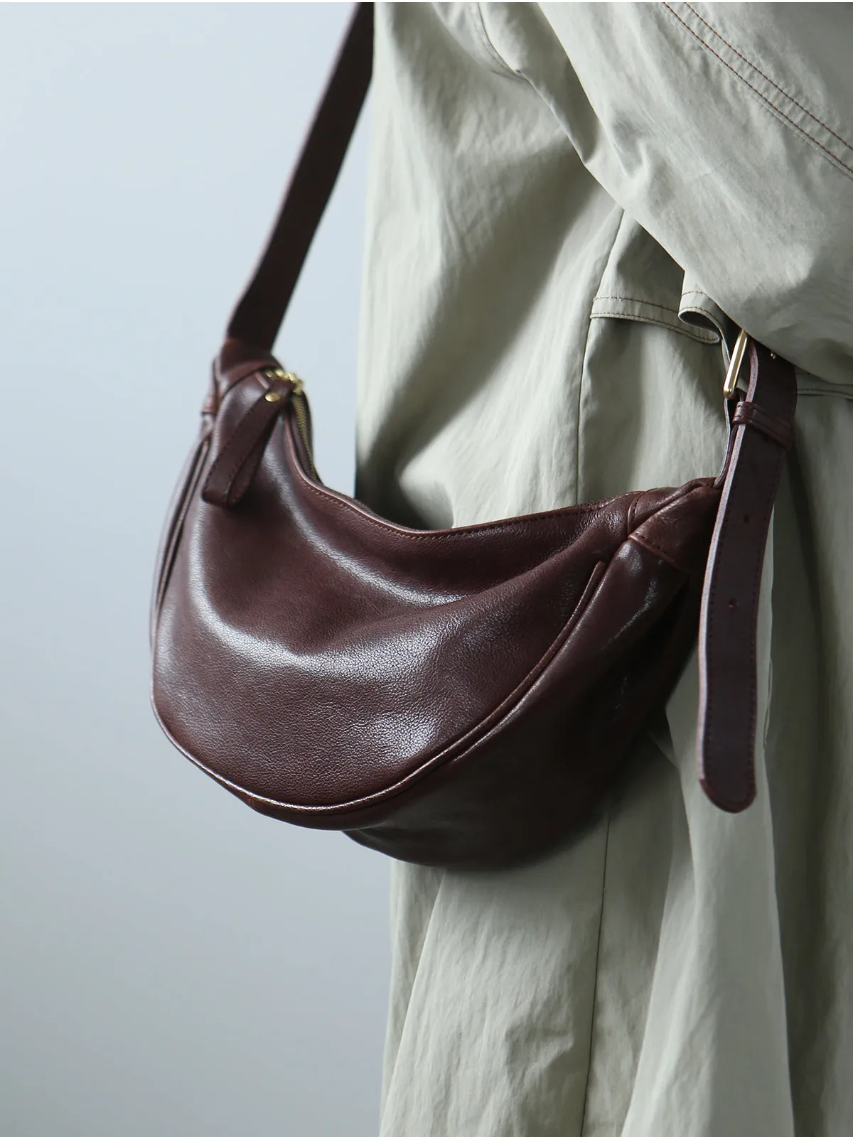 Hobo Womens Leather Over The Shoulder Bag Leather Small Crossbody Purse