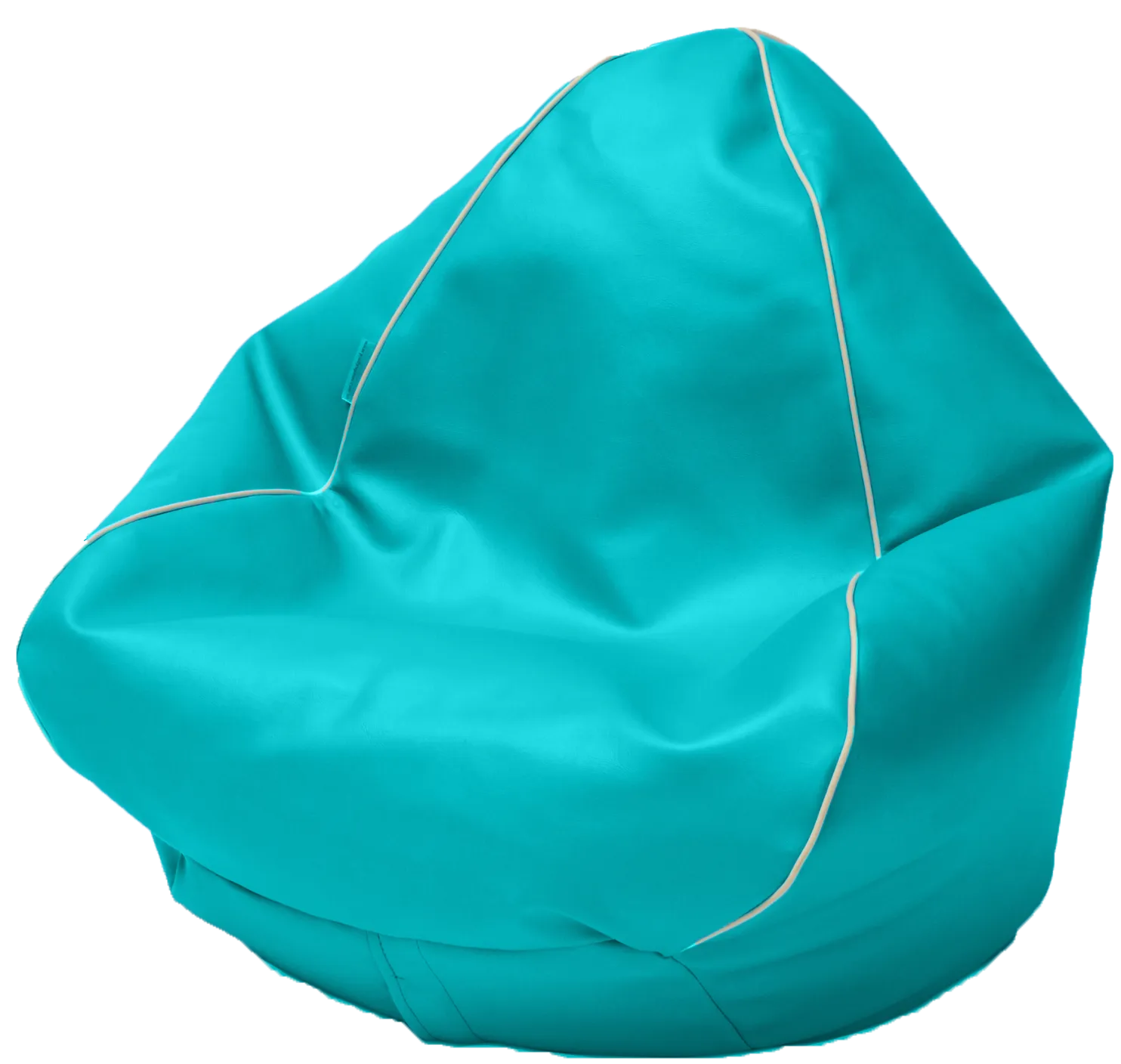 Kids Retro Vinyl Austex Bean Bag in Assorted Colours - 1 to 4 Years old