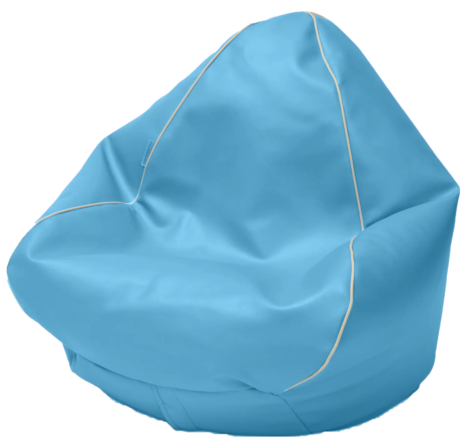 Kids Retro Vinyl Austex Bean Bag in Assorted Colours - 1 to 4 Years old
