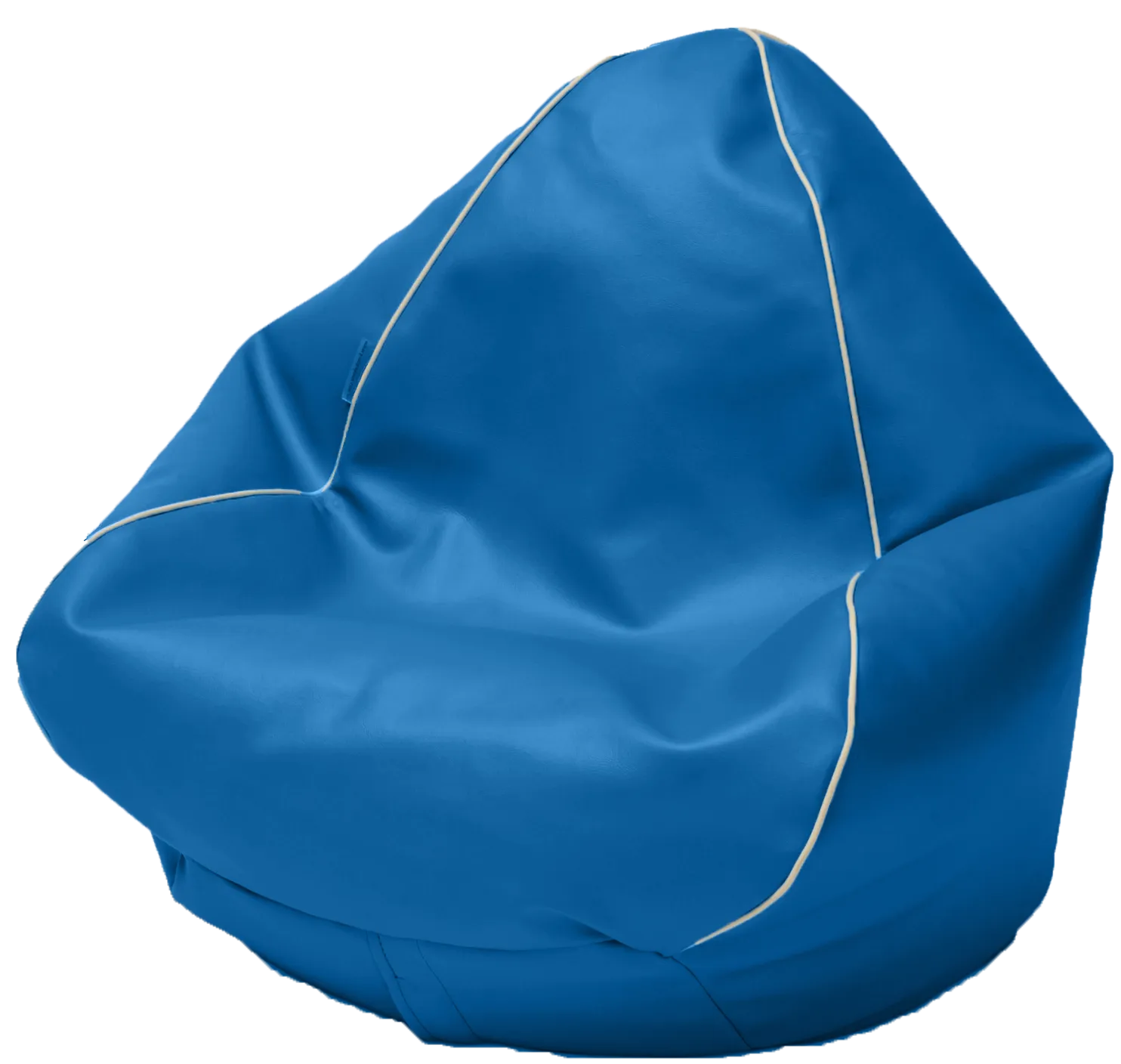 Kids Retro Vinyl Austex Bean Bag in Assorted Colours - 1 to 4 Years old