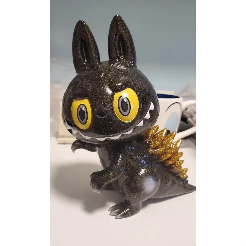 Labubu The Monsters Gojimomo Black Gold Flash LIMITED