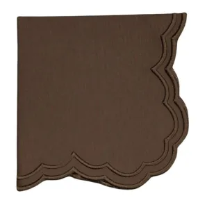 Lillian Napkin in Cocoa, Set of 4
