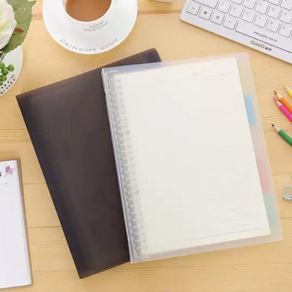 Loose-leaf book case B5 A5 26 holes 20 holes large capacity notebook NP-070017