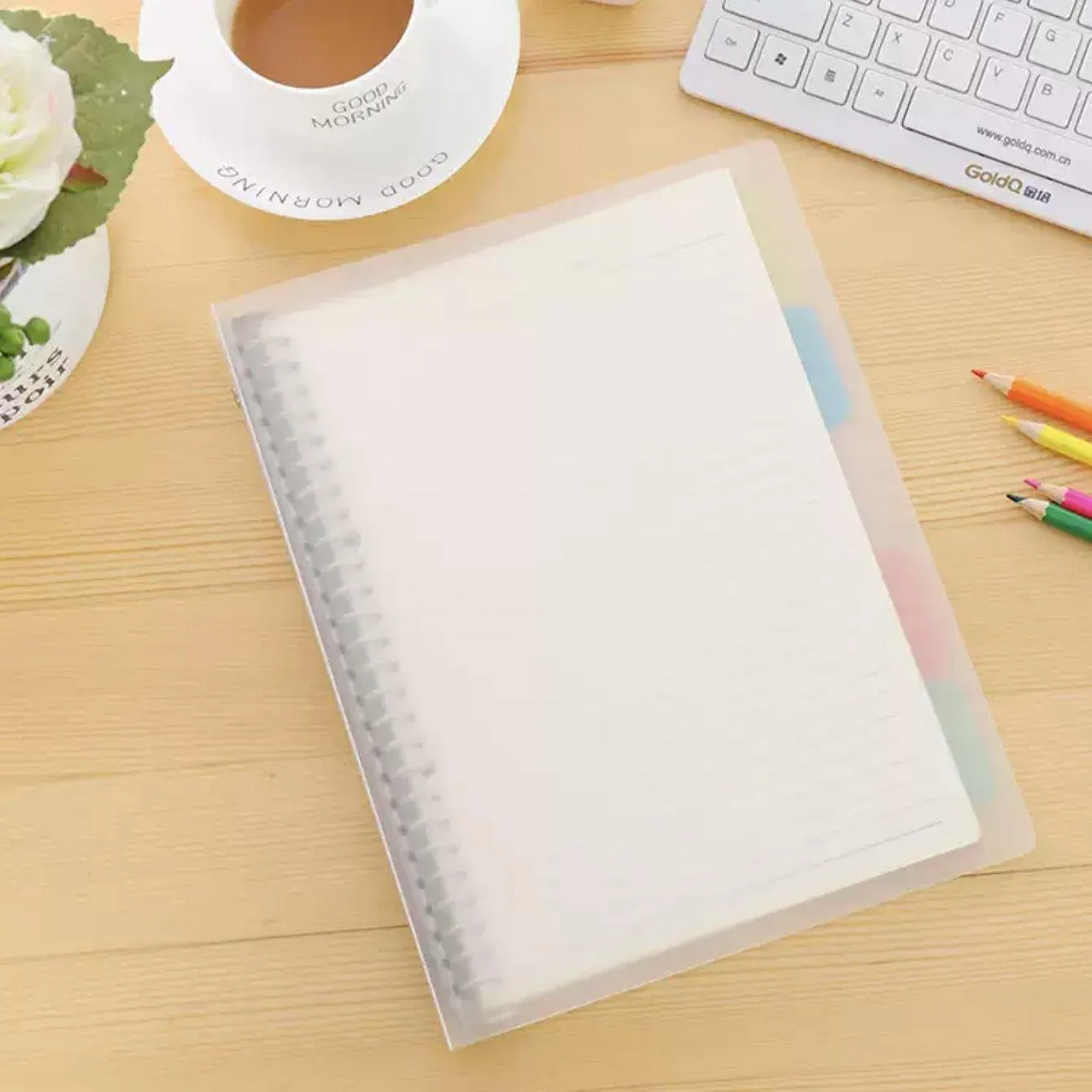 Loose-leaf book case B5 A5 26 holes 20 holes large capacity notebook NP-070017