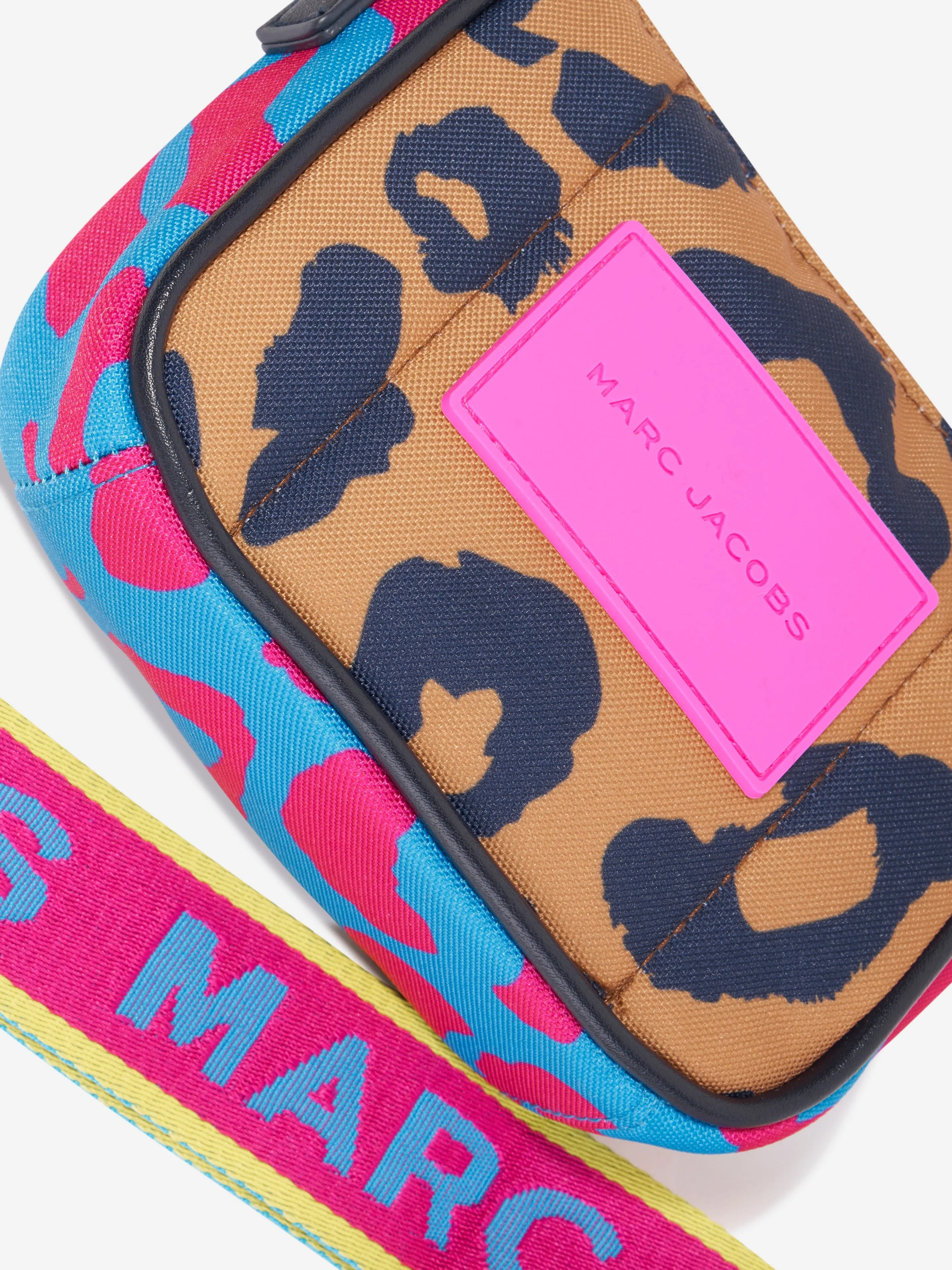 MARC JACOBS Girls Cheetah Print Shoulder Bag in Multicolour