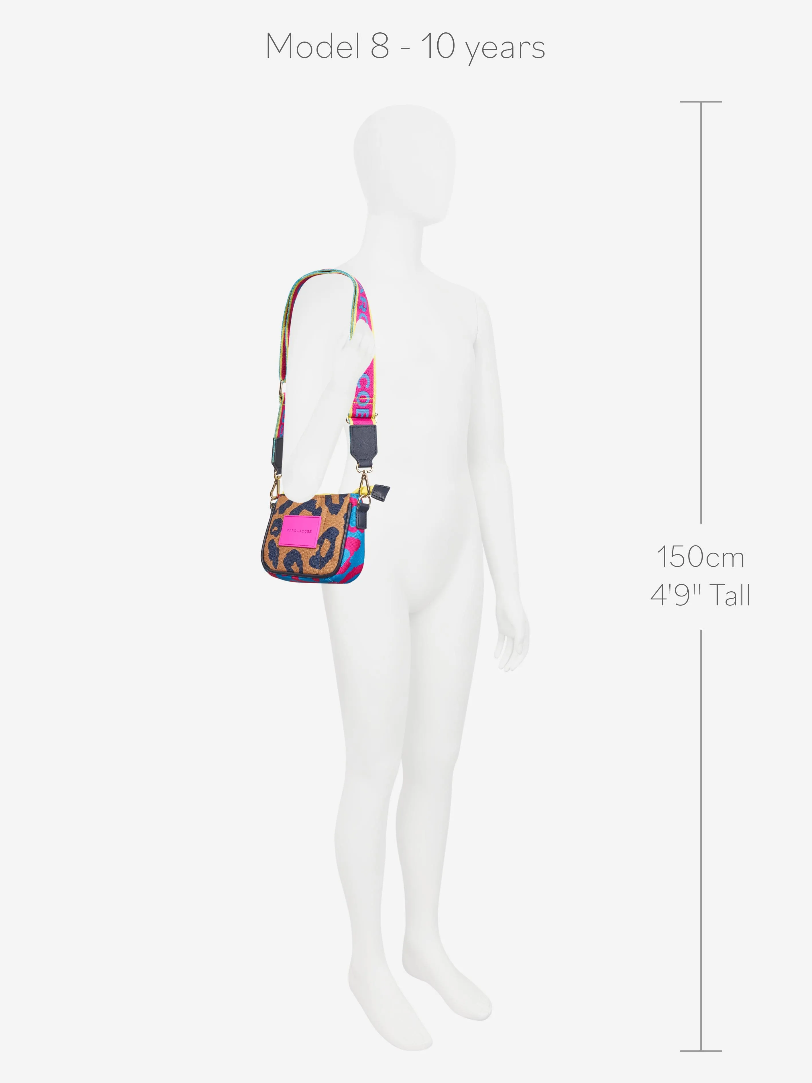 MARC JACOBS Girls Cheetah Print Shoulder Bag in Multicolour