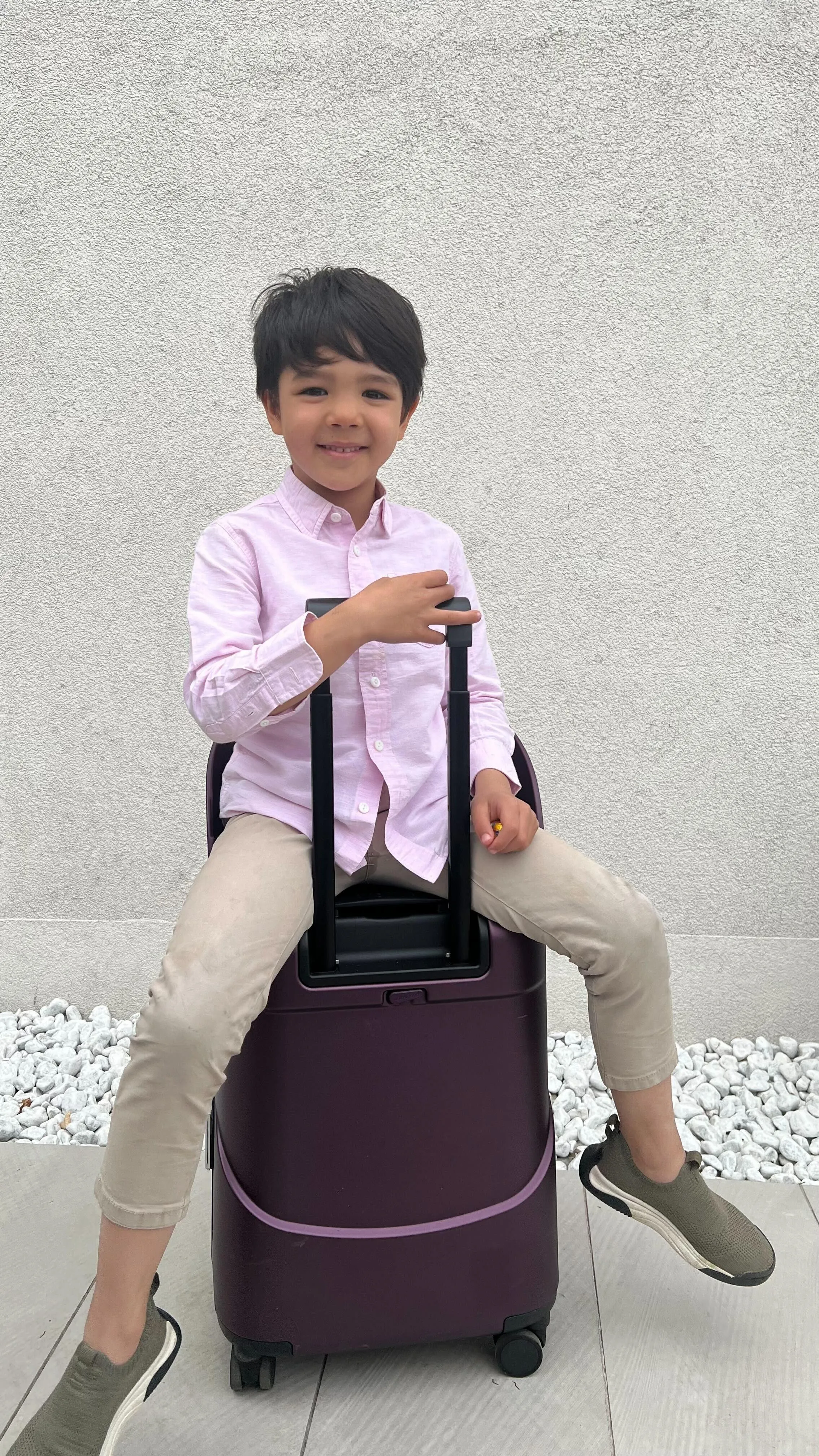 MiaMily Multicarry 18" Carry On Luggage - Scratch Resistant Finish