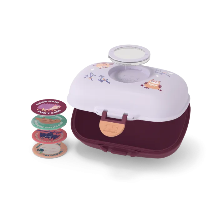 Monbento Gram Graphic Snack Box - Owly
