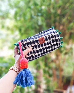 Monochrome Crush Drum Pouch