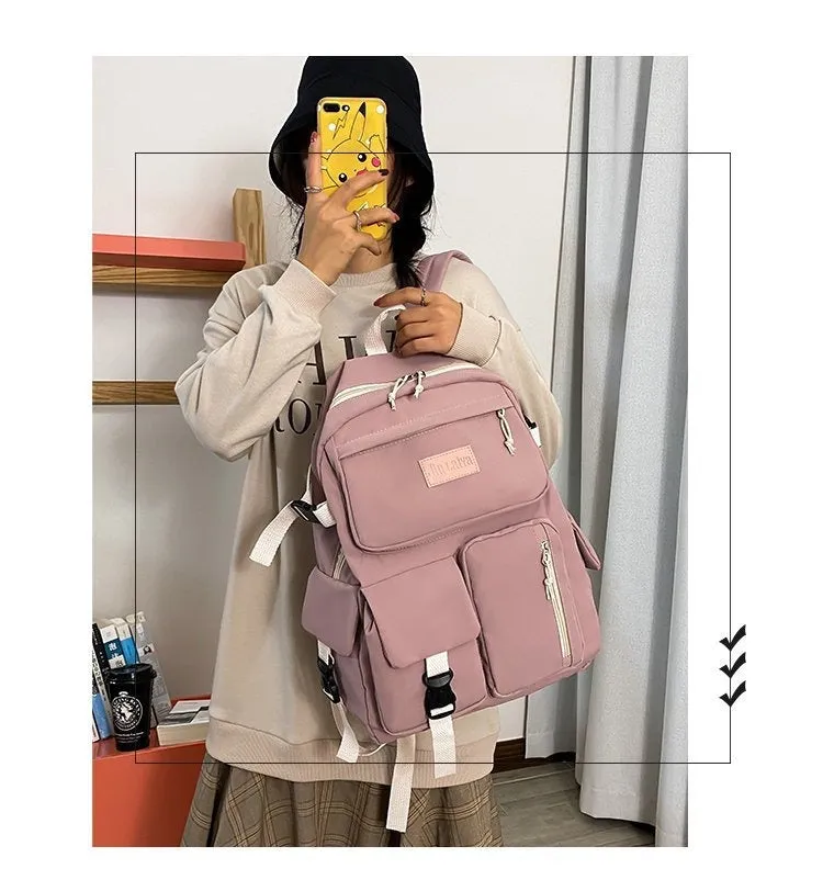 New Arrival UNISEX Fashion Mulit Pocket Casual Sporty Backpack On Sale (WH11)