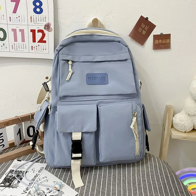 New Arrival UNISEX Fashion Mulit Pocket Casual Sporty Backpack On Sale (WH11)